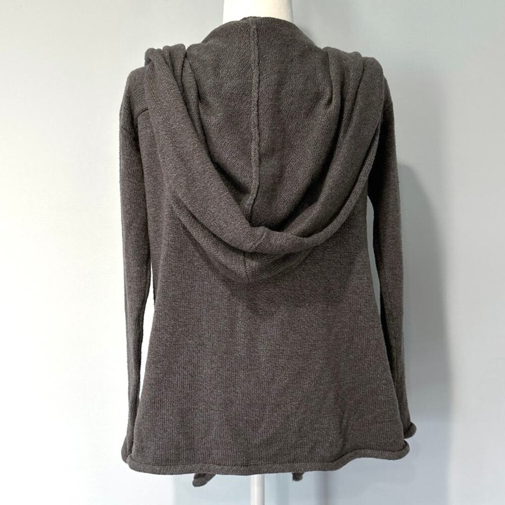 Urban Outfitters Pins and Needles Drape Front Hooded Cardigan Small